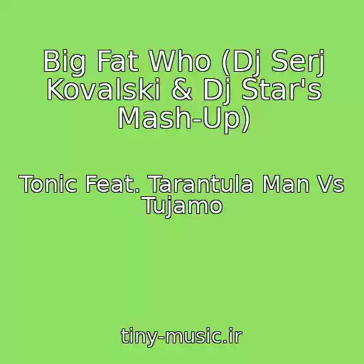 کاور آهنگ Big Fat Who (Dj Serj Kovalski & Dj Star's Mash-Up) از Tonic Feat. Tarantula Man Vs Tujamo