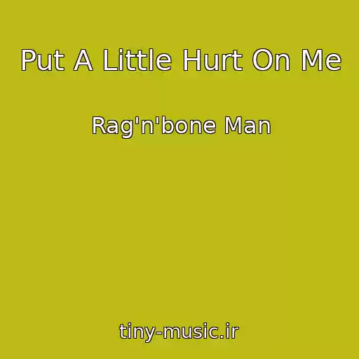 کاور آهنگ Put A Little Hurt On Me از Rag'n'bone Man