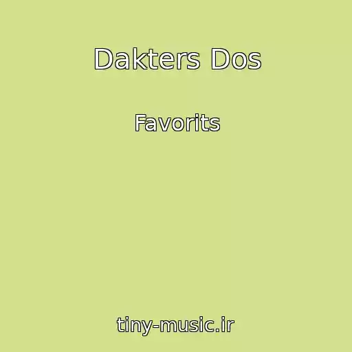 کاور آهنگ Dakters Dos از Favorits
