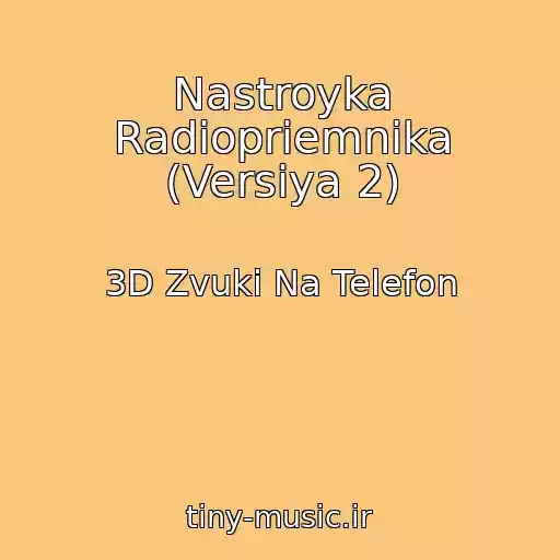 کاور آهنگ Nastroyka Radiopriemnika (Versiya 2) از 3D Zvuki Na Telefon