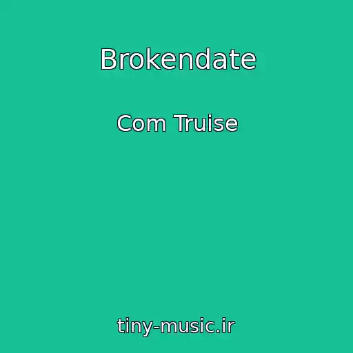 کاور آهنگ Brokendate از Com Truise
