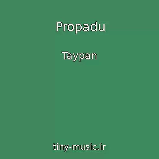 کاور آهنگ Propadu از Taypan