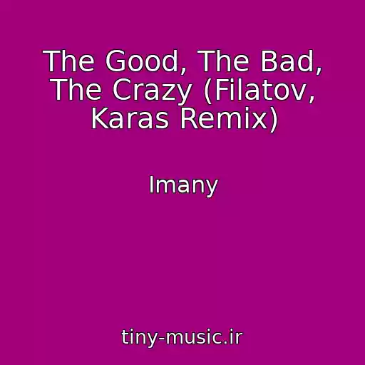 کاور آهنگ The Good, The Bad, The Crazy (Filatov, Karas Remix) از Imany