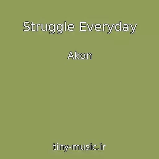 کاور آهنگ Struggle Everyday از Akon