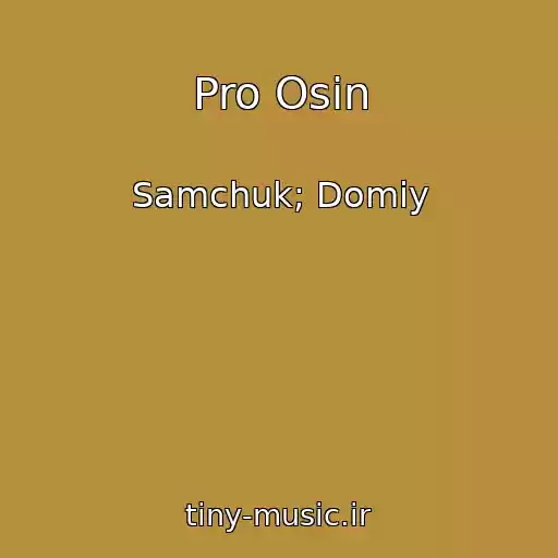 کاور آهنگ Pro Osіn از Samchuk; Domiy
