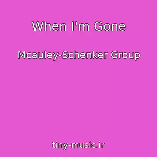 کاور آهنگ When I'm Gone از Mcauley-Schenker Group