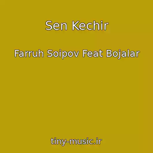 کاور آهنگ Sen Kechir از Farruh Soipov Feat Bojalar