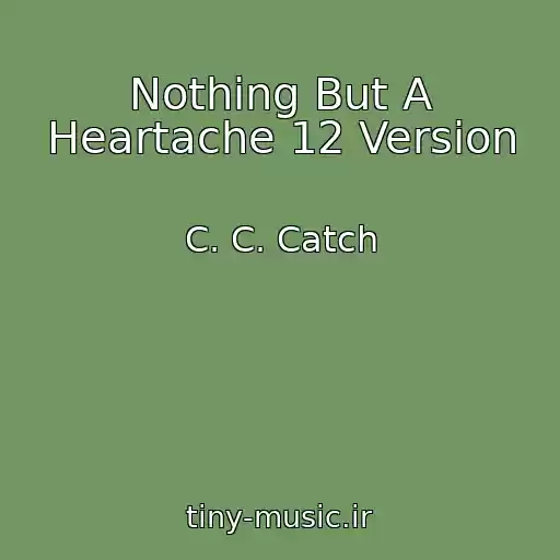 کاور آهنگ Nothing But A Heartache 12 Version از C. C. Catch