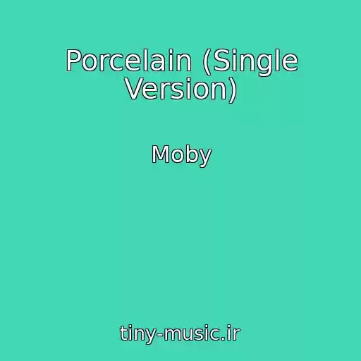 کاور آهنگ Porcelain (Single Version) از Moby