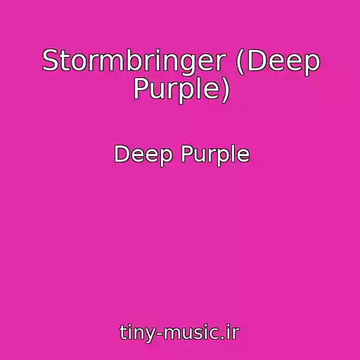 کاور آهنگ Stormbringer (Deep Purple) از Deep Purple