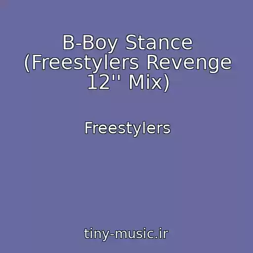 کاور آهنگ B-Boy Stance (Freestylers Revenge 12'' Mix) از Freestylers