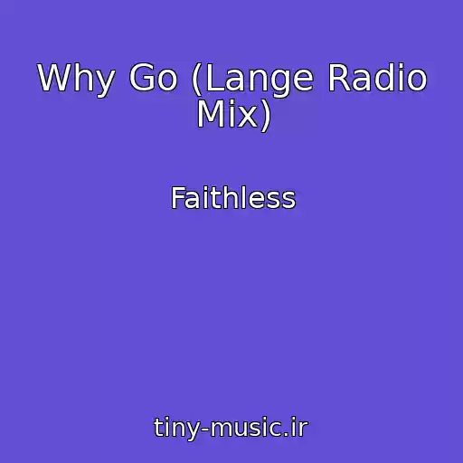 کاور آهنگ Why Go (Lange Radio Mix) از Faithless