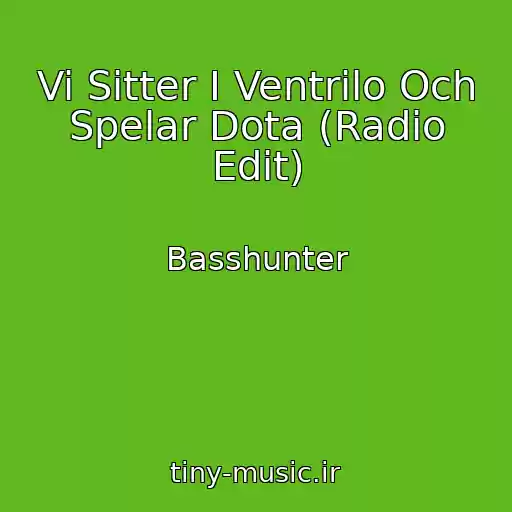 کاور آهنگ Vi Sitter I Ventrilo Och Spelar Dota (Radio Edit) از Basshunter
