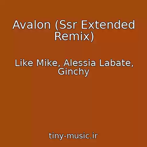 کاور آهنگ Avalon (Ssr Extended Remix) از Like Mike, Alessia Labate, Ginchy