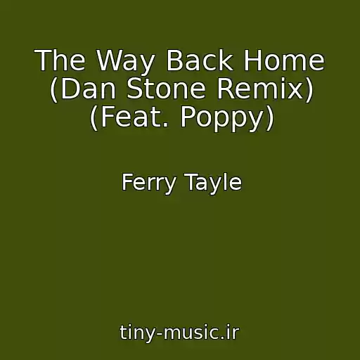 کاور آهنگ The Way Back Home (Dan Stone Remix) (Feat. Poppy) از Ferry Tayle