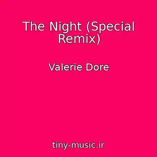 کاور آهنگ The Night (Special Remix) از Valerie Dore