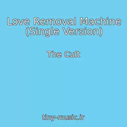 کاور آهنگ Love Removal Machine (Single Version) از The Cult
