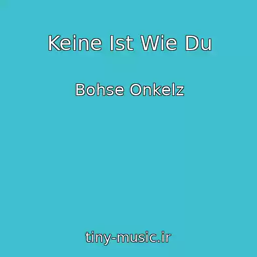 کاور آهنگ Keine Ist Wie Du از Bohse Onkelz