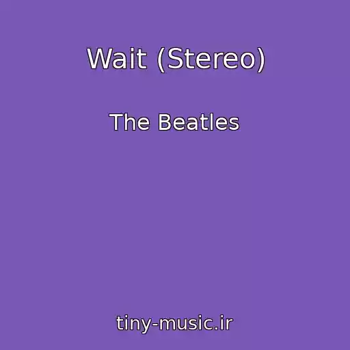 کاور آهنگ Wait (Stereo) از The Beatles