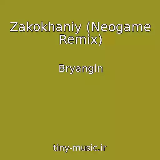 کاور آهنگ Zakokhaniy (Neogame Remix) از Bryangin