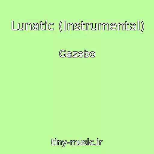 کاور آهنگ Lunatic (Instrumental) از Gazebo