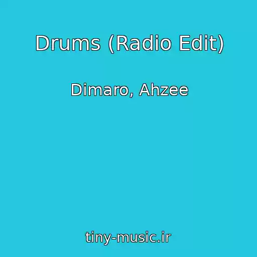 کاور آهنگ Drums (Radio Edit) از Dimaro, Ahzee