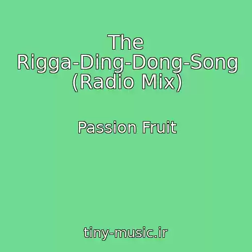 کاور آهنگ The Rigga-Ding-Dong-Song (Radio Mix) از Passion Fruit