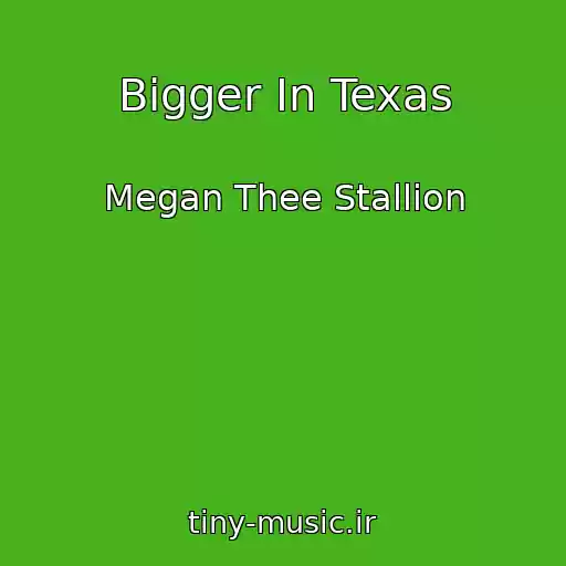 کاور آهنگ Bigger In Texas از Megan Thee Stallion