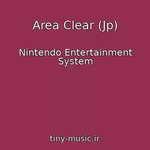 کاور آهنگ Area Clear (Jp) از Nintendo Entertainment System