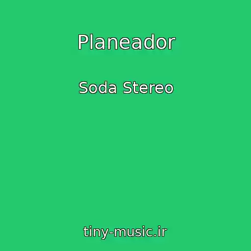 کاور آهنگ Planeador از Soda Stereo