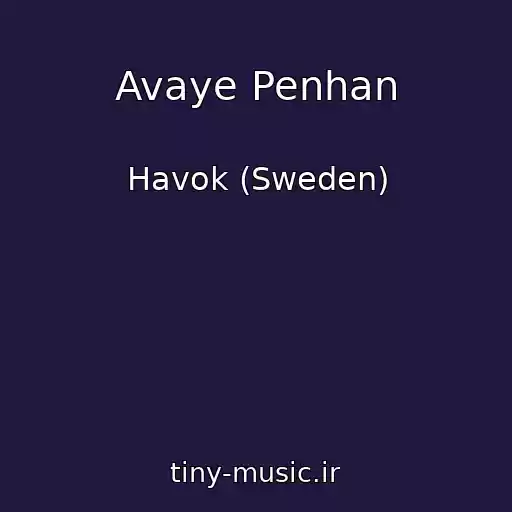 کاور آهنگ Avaye Penhan از Havok (Sweden)