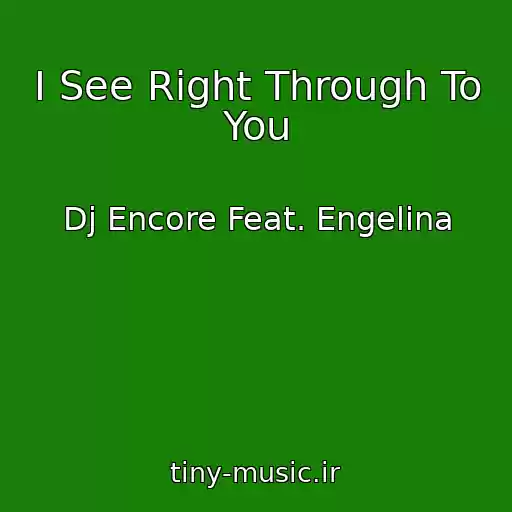 کاور آهنگ I See Right Through To You از Dj Encore Feat. Engelina