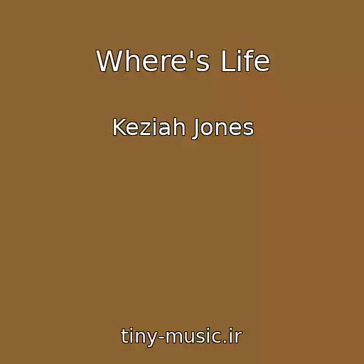 کاور آهنگ Where's Life از Keziah Jones