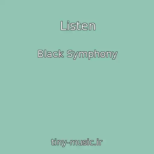 کاور آهنگ Listen از Black Symphony
