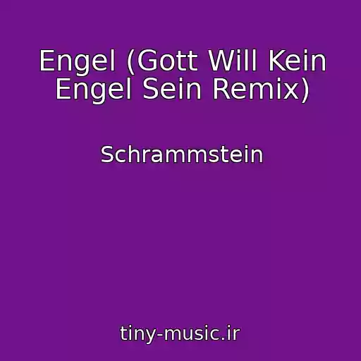 کاور آهنگ Engel (Gott Will Kein Engel Sein Remix) از Schrammstein
