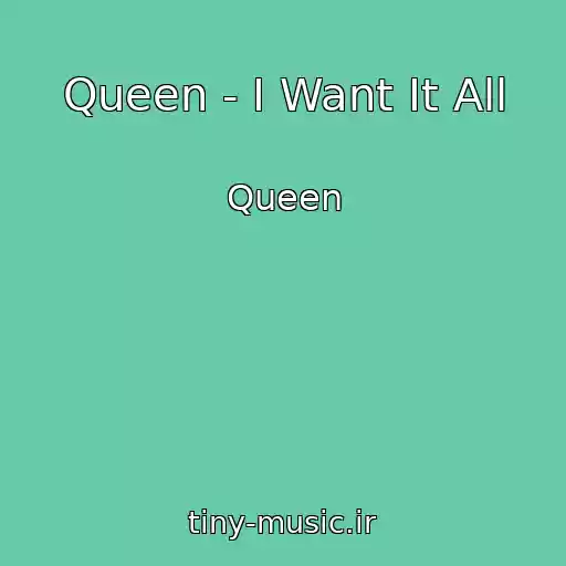 کاور آهنگ Queen - I Want It All از Queen
