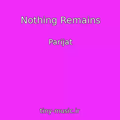 کاور آهنگ Nothing Remains از Parijat