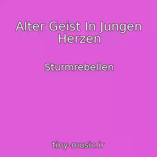 کاور آهنگ Alter Geist In Jungen Herzen از Sturmrebellen