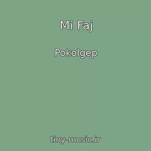 کاور آهنگ Mi Faj از Pokolgep