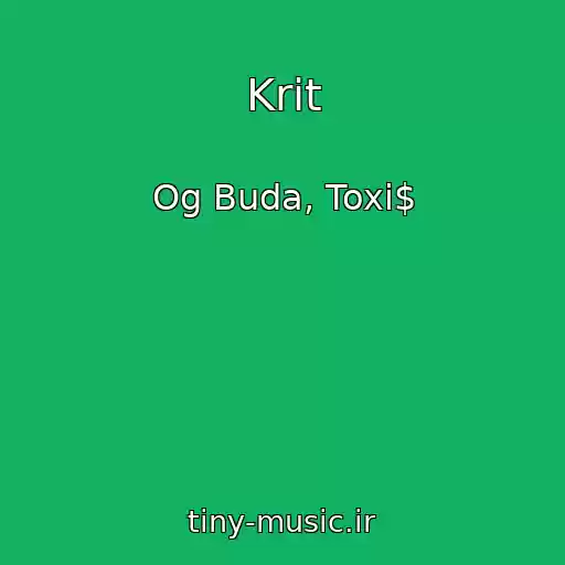 کاور آهنگ Krit از Og Buda, Toxi$