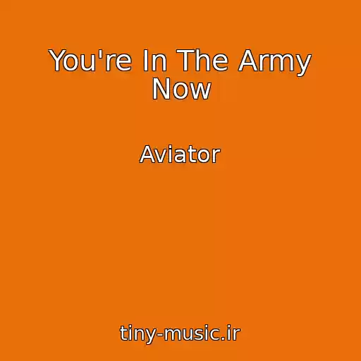 کاور آهنگ You're In The Army Now از Aviator
