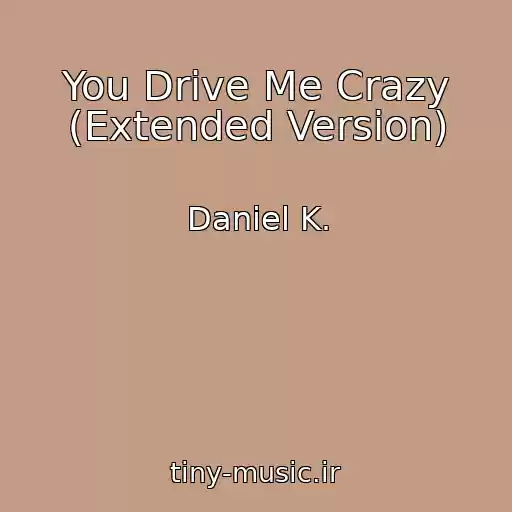 کاور آهنگ You Drive Me Crazy (Extended Version) از Daniel K.