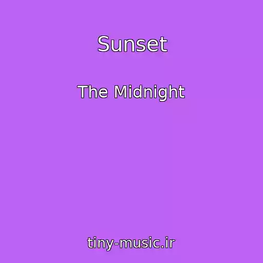 کاور آهنگ Sunset از The Midnight