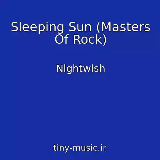 کاور آهنگ Sleeping Sun (Masters Of Rock) از Nightwish