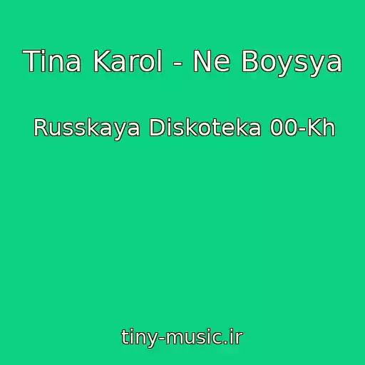 کاور آهنگ Tina Karol - Ne Boysya از Russkaya Diskoteka 00-Kh