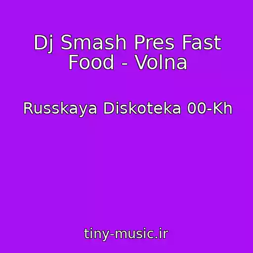 کاور آهنگ Dj Smash Pres Fast Food - Volna از Russkaya Diskoteka 00-Kh