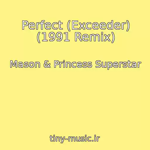 کاور آهنگ Perfect (Exceeder) (1991 Remix) از Mason & Princess Superstar