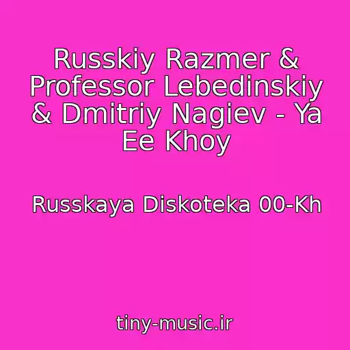 کاور آهنگ Russkiy Razmer & Professor Lebedinskiy & Dmitriy Nagiev - Ya Ee Khoy از Russkaya Diskoteka 00-Kh