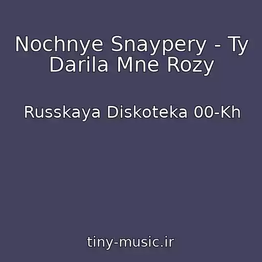 کاور آهنگ Nochnye Snaypery - Ty Darila Mne Rozy از Russkaya Diskoteka 00-Kh