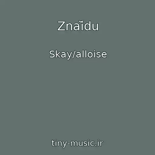 کاور آهنگ Znaĭdu از Skay/alloise